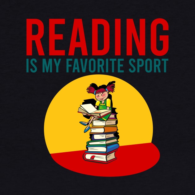 Reading is my favorite sport by cypryanus